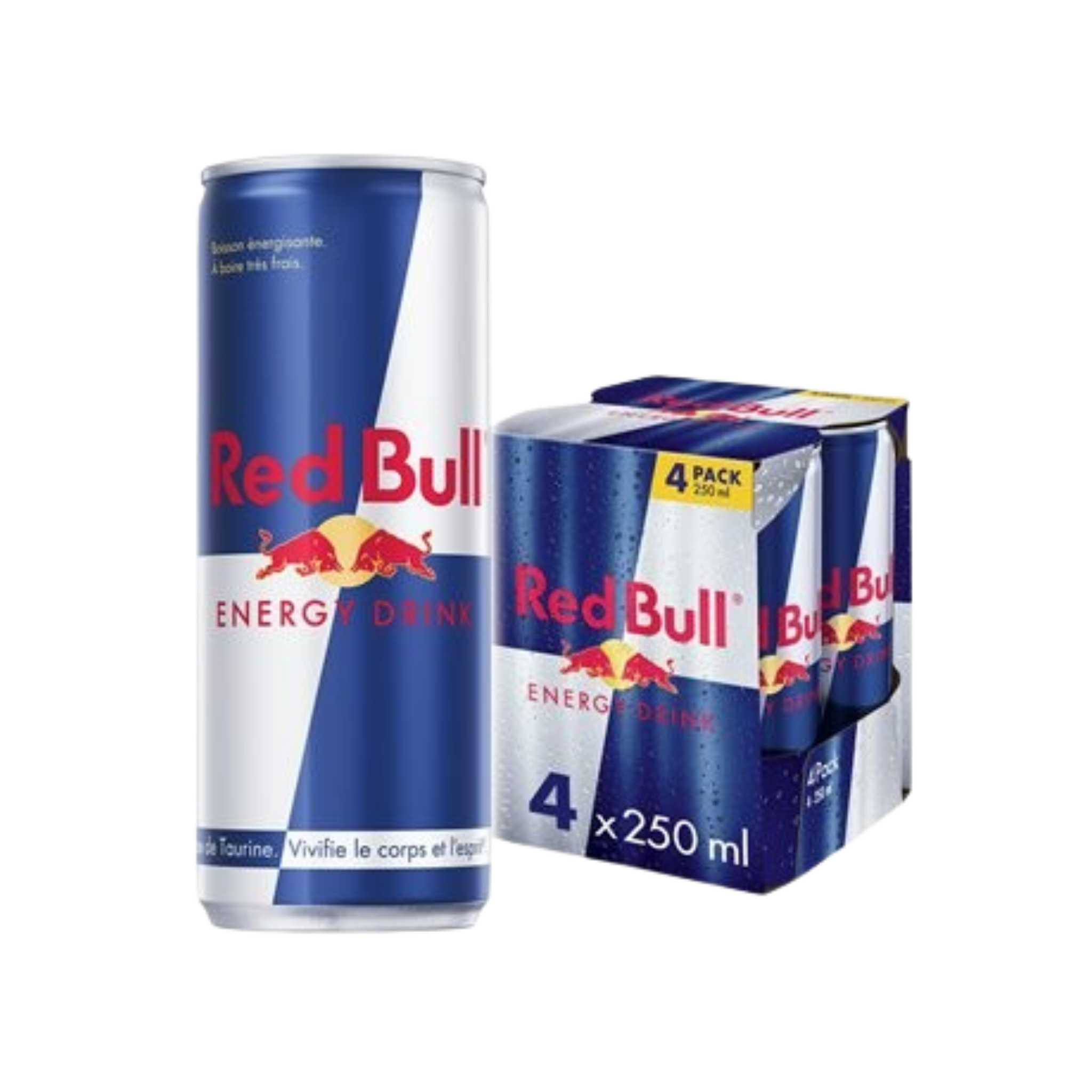 Pack de 4 Red Bull - 25cl