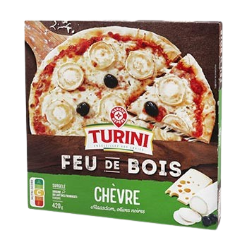 Pizza surgelée Chèvre