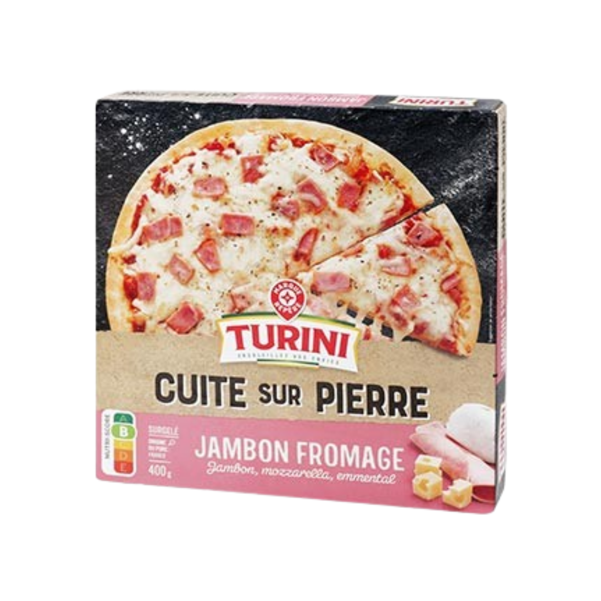 Pizza surgelée Jambon Fromage
