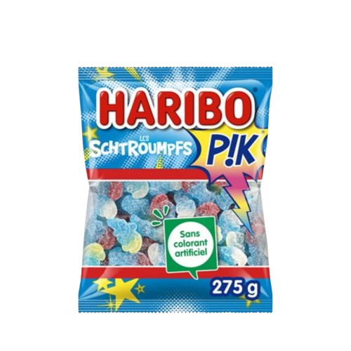 Bonbons Schtroumpfs Haribo acides
