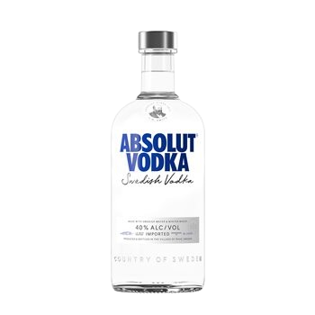 Bouteille de vodka Absolut 70cl