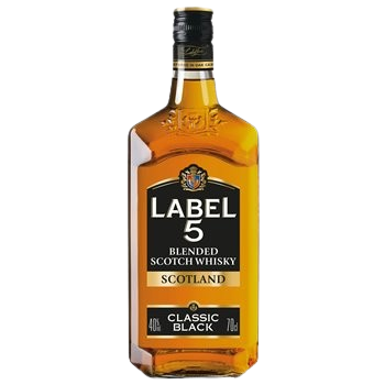 Bouteille de whisky Label 5 70cl