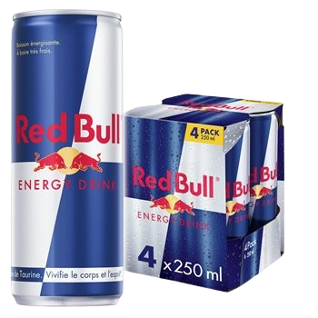 Pack de 4 Red Bull - 25cl